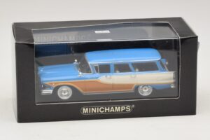 Edsel Bermuda Stationwagon Caribbean Turquoise Minichamps 1:43 400082014 Metaal — afbeelding 4 van 4