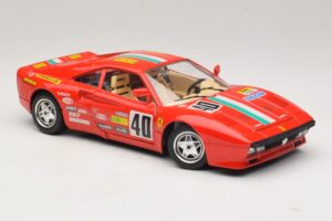 Ferrari 288 GTO #40 Rood Bburago 1:18 3027-P4 Metaal — afbeelding 6 van 8