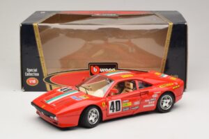 Ferrari 288 GTO #40 Rood Bburago 1:18 3027-P4 Metaal — afbeelding 8 van 8
