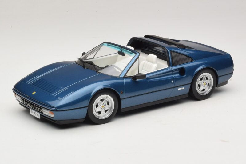 Ferrari 328 GTS Blauw Metallic KK-Scale 1:18 KKDC180553 Metaal