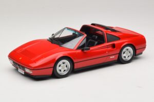 Ferrari 328 GTS Rood Met Zwart Interieur KK-Scale 1:18 KKDC180551 Metaal