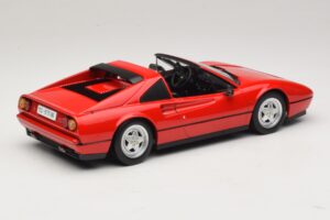 Ferrari 328 GTS Rood Met Zwart Interieur KK-Scale 1:18 KKDC180551 Metaal — afbeelding 3 van 7