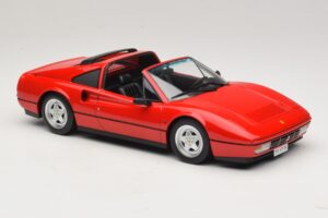Ferrari 328 GTS Rood Met Zwart Interieur KK-Scale 1:18 KKDC180551 Metaal — afbeelding 5 van 7