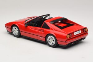 Ferrari 328 GTS Rood Met Zwart Interieur KK-Scale 1:18 KKDC180551 Metaal — afbeelding 6 van 7