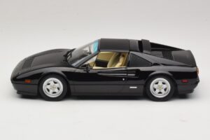 Ferrari 328 GTS US Version Zwart Miami Vice Sonny KK-Scale 1:18 KKDC181702 Metaal — afbeelding 4 van 7