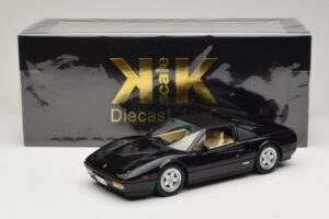 Ferrari 328 GTS US Version Zwart Miami Vice Sonny KK-Scale 1:18 KKDC181702 Metaal — afbeelding 7 van 7