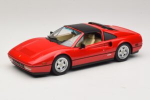 Ferrari 328 GTS US-Versie Rood Beverly Hills Cop II Met Beige Interieur KK-Scale 1:18 KKDC181701 Metaal — afbeelding 2 van 7