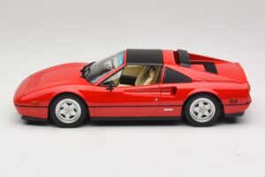 Ferrari 328 GTS US-Versie Rood Beverly Hills Cop II Met Beige Interieur KK-Scale 1:18 KKDC181701 Metaal — afbeelding 4 van 7