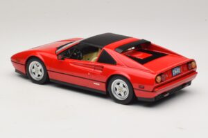 Ferrari 328 GTS US-Versie Rood Beverly Hills Cop II Met Beige Interieur KK-Scale 1:18 KKDC181701 Metaal — afbeelding 6 van 7