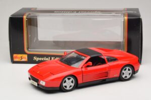 Ferrari 348 TS Rood Maisto 1:18 31804 Metaal — afbeelding 8 van 8