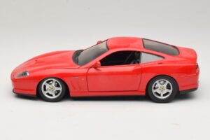 Ferrari 550 Maranello Rood Majorette 1:18 5974 Metaal — afbeelding 4 van 8