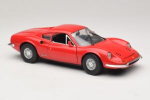 Ferrari Dino 246 Rood Majorette 1:18 5271 Metaal — afbeelding 6 van 8