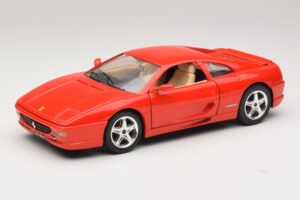 Ferrari F355 Rood Majorette 1:18 03488200 Metaal