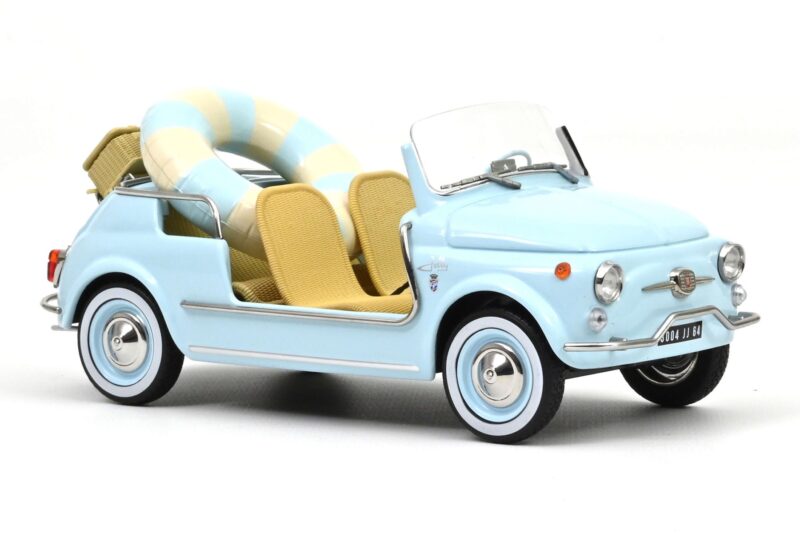 Fiat 500 Jolly Blauw Norev 1:18 187793 Metaal