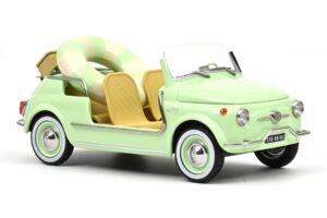 Fiat 500 Jolly Groen Norev 1:18 187794 Metaal