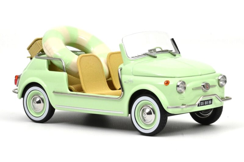 Fiat 500 Jolly Groen Norev 1:18 187794 Metaal