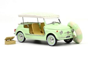 Fiat 500 Jolly Groen Norev 1:18 187794 Metaal — afbeelding 4 van 5