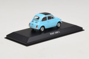 Fiat 500 L Blauw Maxichamps 1:43 940121601 Metaal — afbeelding 2 van 5
