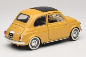 Fiat 500 Geel Solido 1:18 8042 Metaal — afbeelding 3 van 8