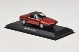 Fiat X1/9 Rood Maxichamps 1:43 940121662 Metaal — afbeelding 3 van 5