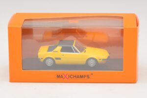 Fiat X1/9 Geel Maxichamps 1:43 940121660 Metaal — afbeelding 5 van 5