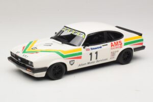 Ford Capri 3.0 #11 Allam Motor Services Silverstone Club Circuit Race BSCC 1979 Minichamps 1:18 155798611 Metaal