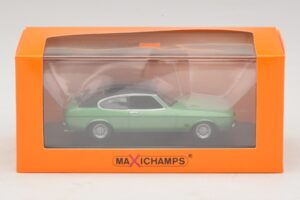 Ford Capri II Groen Metallic Maxichamps 1:43 940081200 Metaal — afbeelding 5 van 5