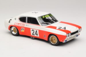Ford Capri RS 2600 #24 D. Glemser / J. Mass 9 Hours of Kyalami Class Winner 1971 Minichamps 1:18 155718509 Metaal — afbeelding 4 van 6