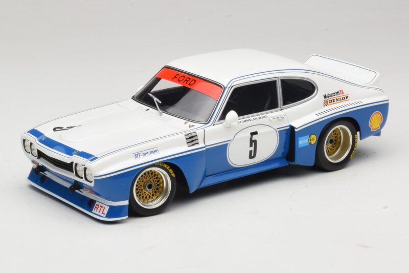 Ford Capri RS3100 #5 R. Stommelen / J. Mass Zandvoort ETC 1974 Minichamps 1:18 180748005 Metaal