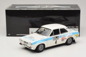 Ford Escort Mk1 RS1600 #4 R. Clark / T. Mason Winners RAC Rally 1972 Minichamps 1:18 100728104 Metaal — afbeelding 8 van 8