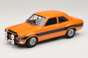 Ford Escort Mk1 RS1600 AVO Oranje Met Zwarte Strepen Minichamps 1:18 100688104 Metaal