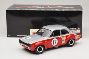 Ford Escort Mk1 TC #17 Stewart / C. Craft RAC Tourist Trophy Silverstone 1970 Minichamps 1:18 100708117 Metaal — afbeelding 8 van 8