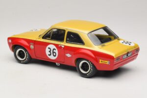 Ford Escort Mk1 TC #36 F. Gardner / D. Glemser Grand Prix der Tourenwagen 1968 Minichamps 1:18 100688136 Metaal — afbeelding 7 van 8