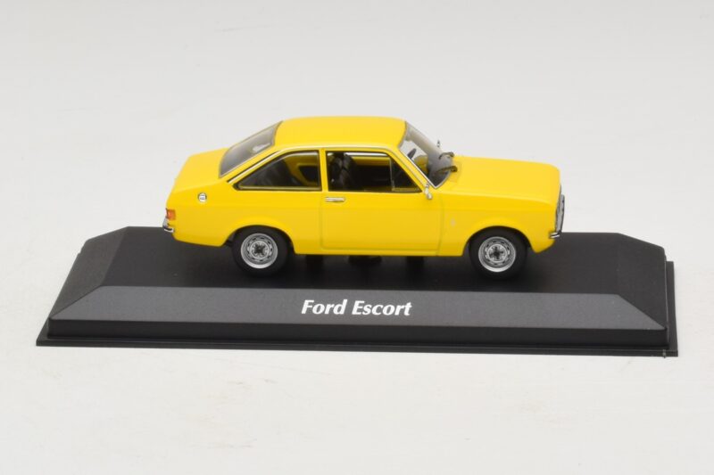 Ford Escort Mk2 Geel Maxichamps 1:43 940084100 Metaal