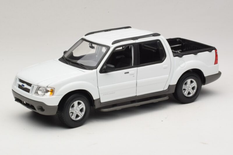 Ford Explorer Sport Trac Wit Maisto 1:18 36891 Metaal