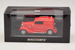 Ford Hot Rod Rood Minichamps 1:43 400142264 Metaal — afbeelding 5 van 5