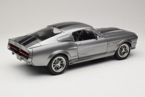 Ford Mustang Shelby GT500 Eleanor Grijs Metallic & Zwart KK-Scale 1:12 KKDC120171 Metaal — afbeelding 3 van 8