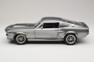 Ford Mustang Shelby GT500 Eleanor Grijs Metallic & Zwart KK-Scale 1:12 KKDC120171 Metaal — afbeelding 4 van 8