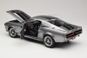 Ford Mustang Shelby GT500 Eleanor Grijs Metallic & Zwart KK-Scale 1:12 KKDC120171 Metaal — afbeelding 5 van 8