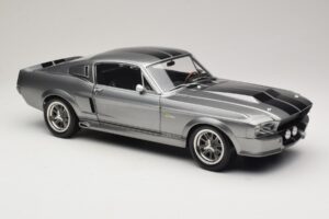 Ford Mustang Shelby GT500 Eleanor Grijs Metallic & Zwart KK-Scale 1:12 KKDC120171 Metaal — afbeelding 6 van 8
