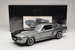 Ford Mustang Shelby GT500 Eleanor Grijs Metallic & Zwart KK-Scale 1:12 KKDC120171 Metaal — afbeelding 8 van 8