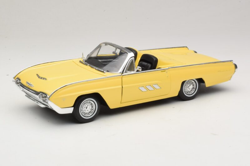 Ford Thunderbird Cabriolet Geel Anson 1:18 30334-P1 Metaal