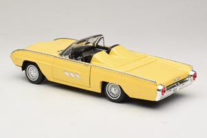 Ford Thunderbird Cabriolet Geel Anson 1:18 30334-P1 Metaal — afbeelding 7 van 8