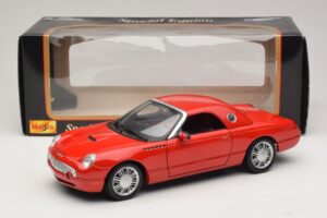 Ford Thunderbird Rood Maisto 1:18 31620 Metaal — afbeelding 8 van 8