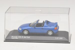 Honda CR-X del Sol EG2 Blauw Metallic Minichamps 1:43 400161931 Metaal — afbeelding 4 van 5