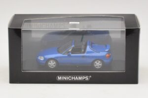 Honda CR-X del Sol EG2 Blauw Metallic Minichamps 1:43 400161931 Metaal — afbeelding 5 van 5