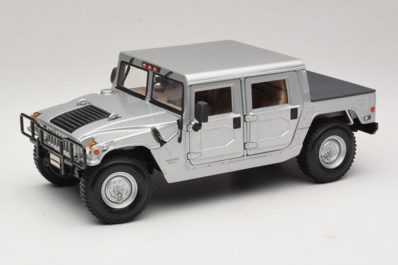 Hummer H1 Hardtop Zilver Maisto 1:18 36857 Metaal
