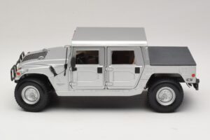 Hummer H1 Hardtop Zilver Maisto 1:18 36857 Metaal — afbeelding 4 van 8