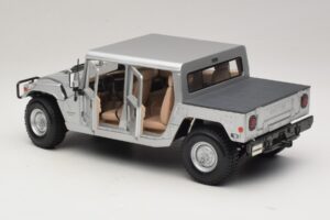 Hummer H1 Hardtop Zilver Maisto 1:18 36857 Metaal — afbeelding 5 van 8