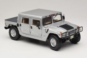 Hummer H1 Hardtop Zilver Maisto 1:18 36857 Metaal — afbeelding 6 van 8